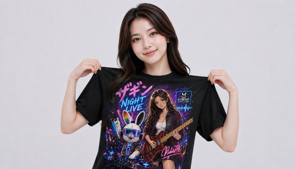 Tシャツ着用イメージ